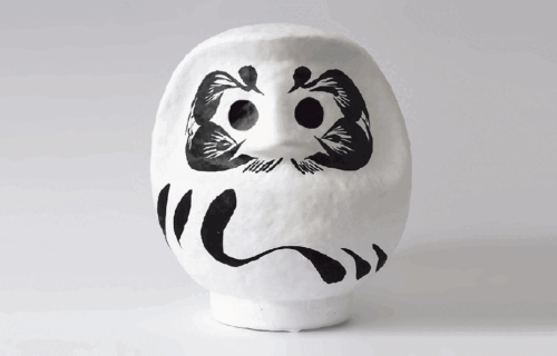  Pintura do Daruma de Takasaki