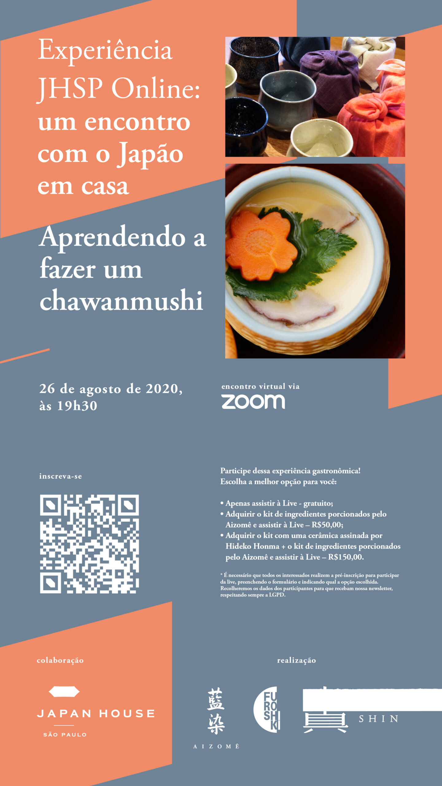 Experiência JHSP Online: um encontro com o Japão em casa