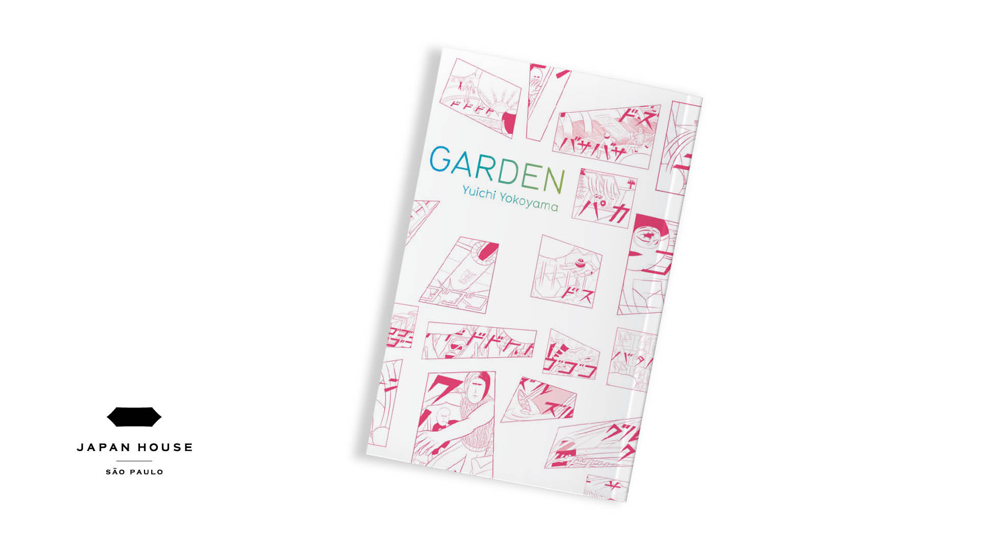 Capa do mangá 'Garden', de Yuichi Yokoyama, em fundo branco.