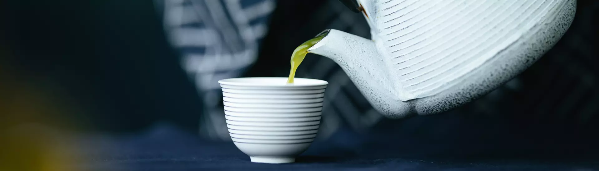 Degustação de chá japonês