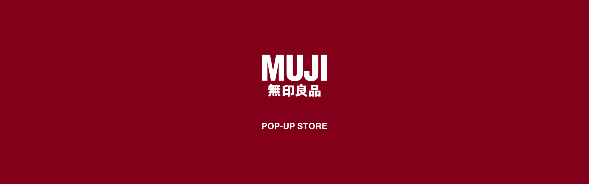 MUJI Pop-Up Store