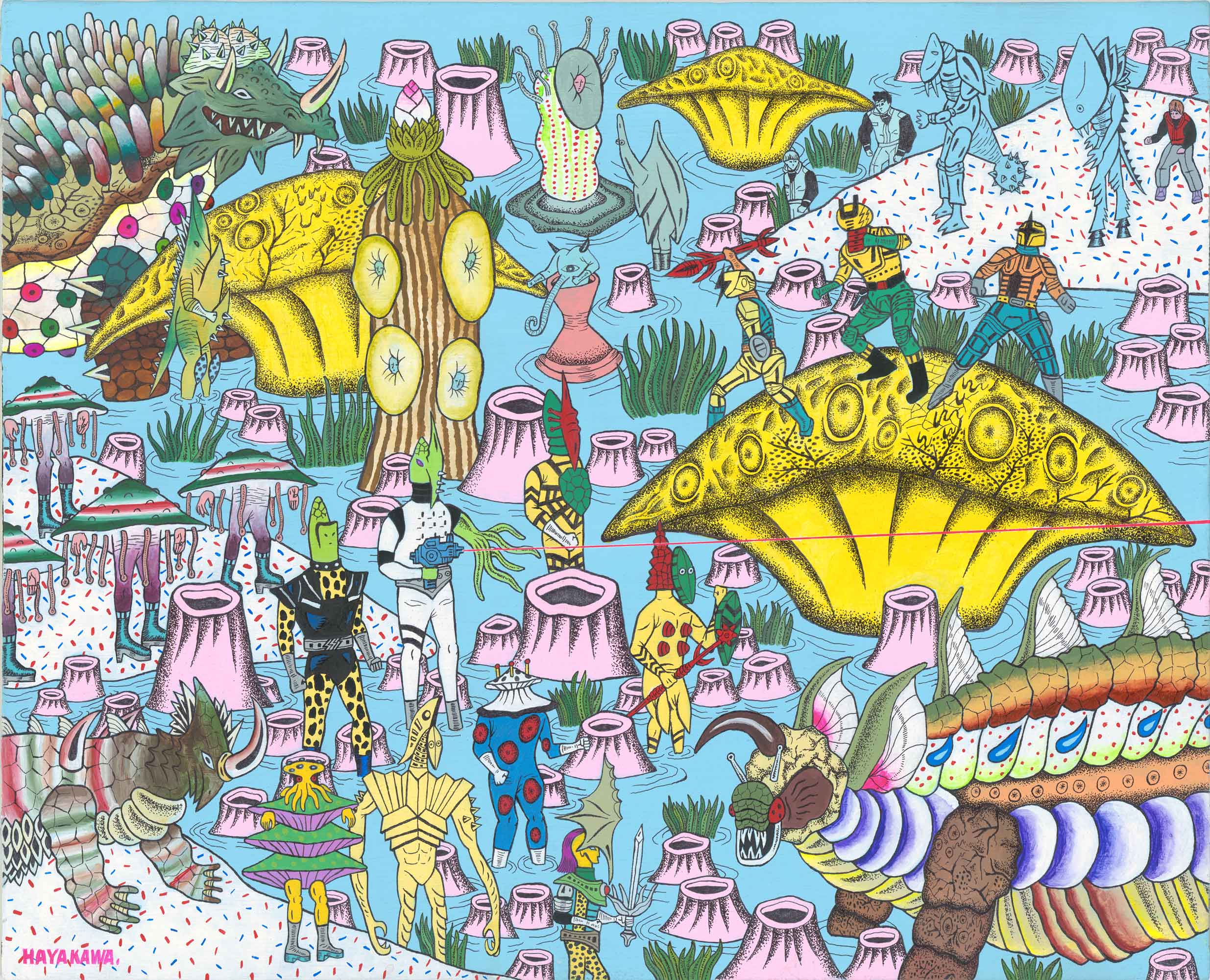 Batalhas do planeta X, de Motohiro Hayakawa