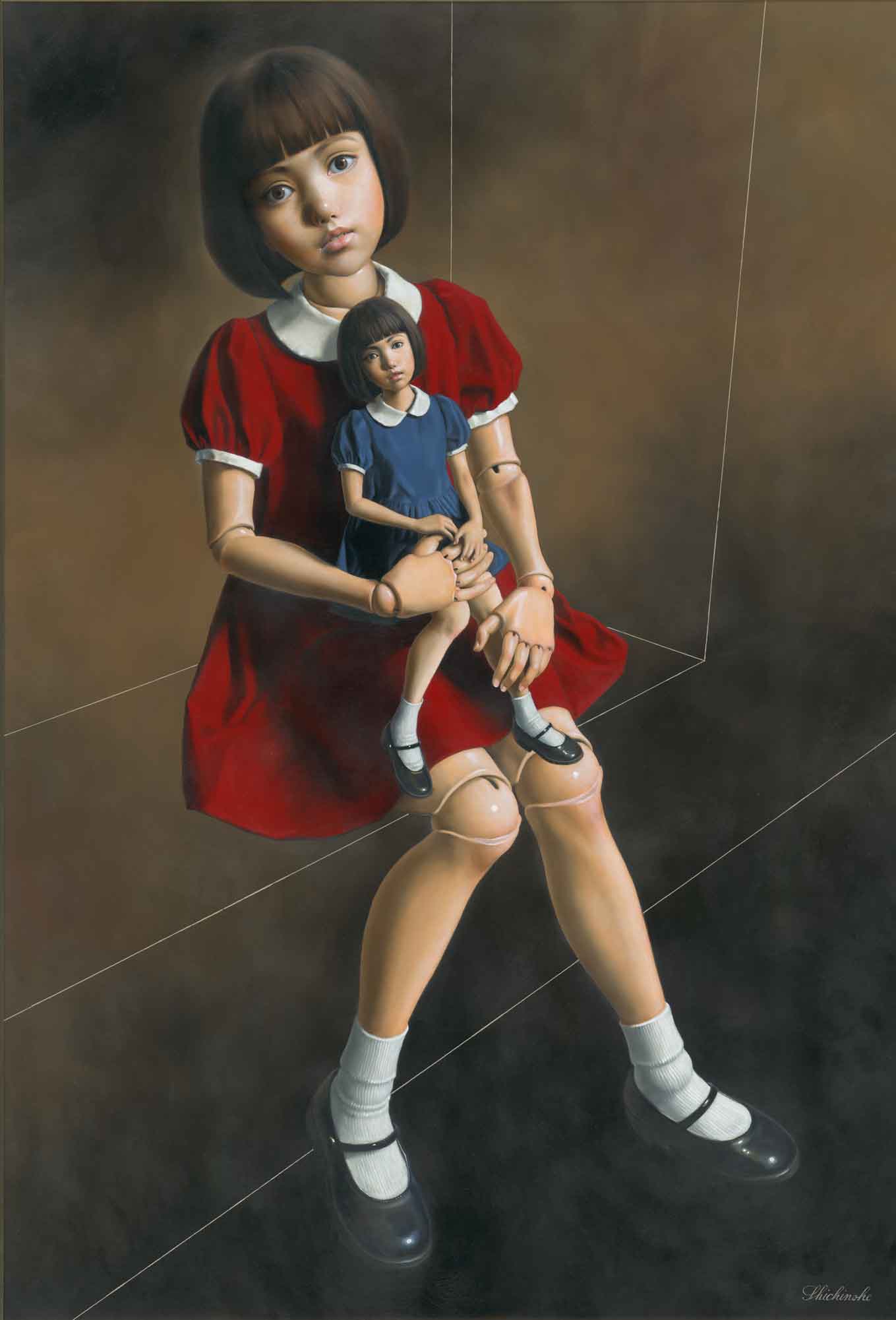 Brincando de boneca, de Masaru Shichinohe