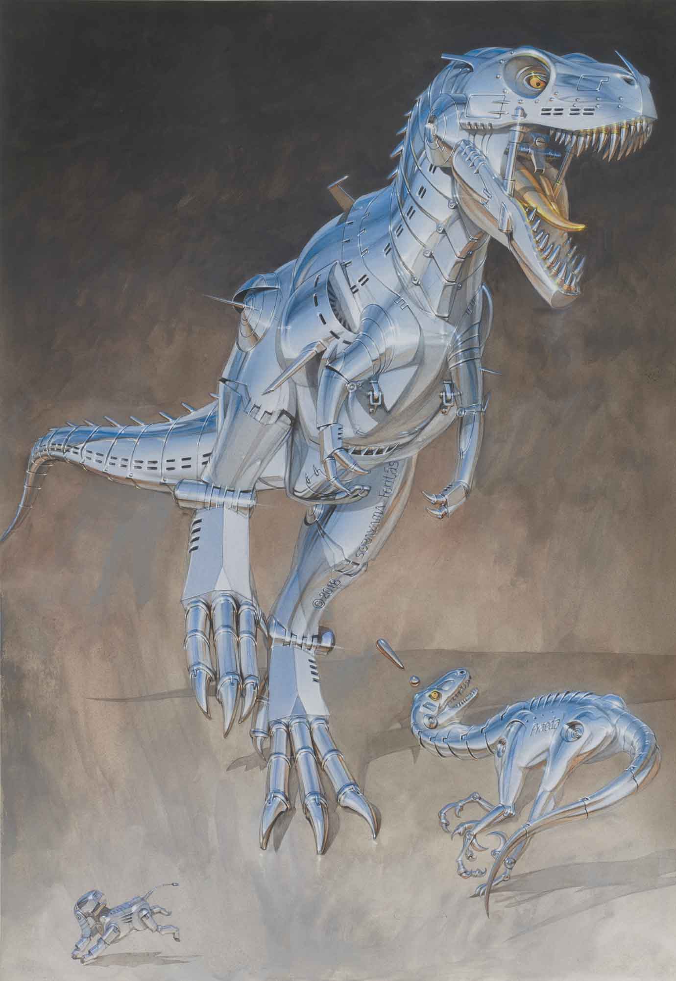 TREX (A), de TREX (A), de Hajime Sorayama