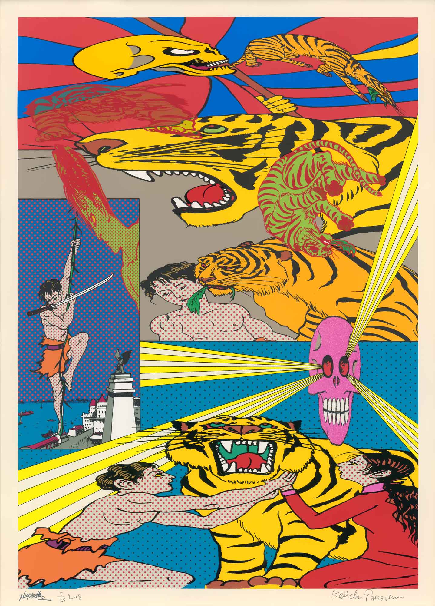 Shonen Tiger 02, de Keiichi Tanaami