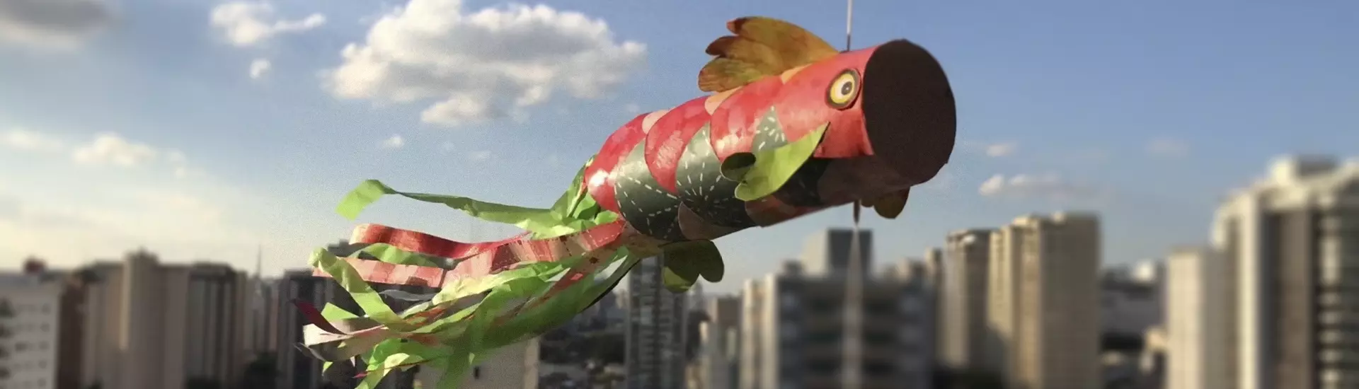 Oficina infantil de Koinobori