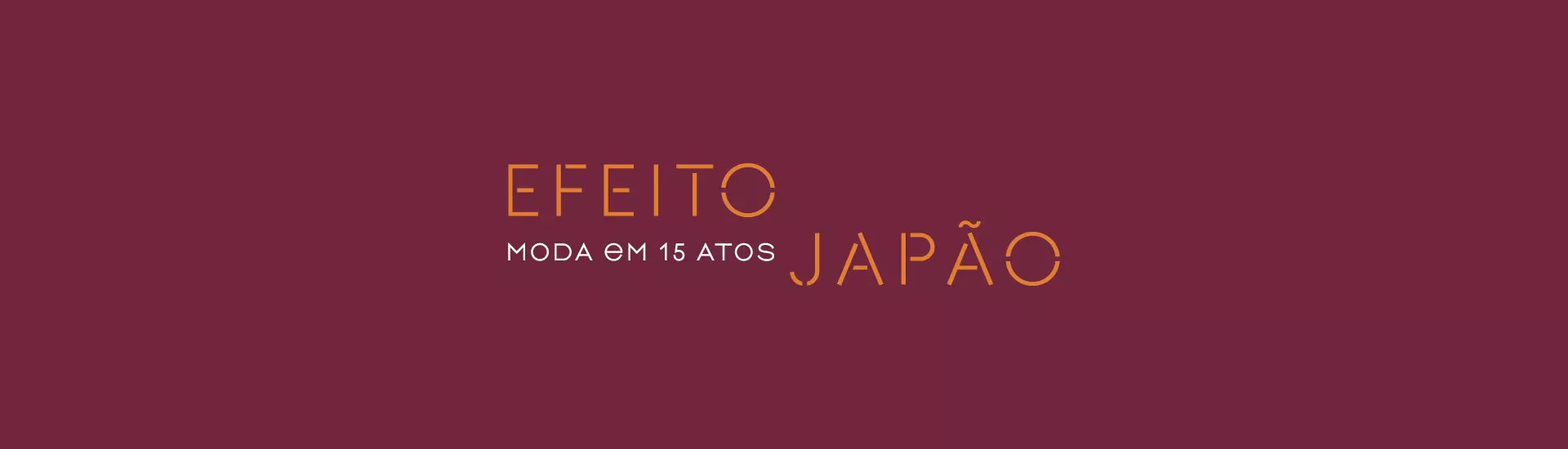 Efeito Japão: moda em 15 atos