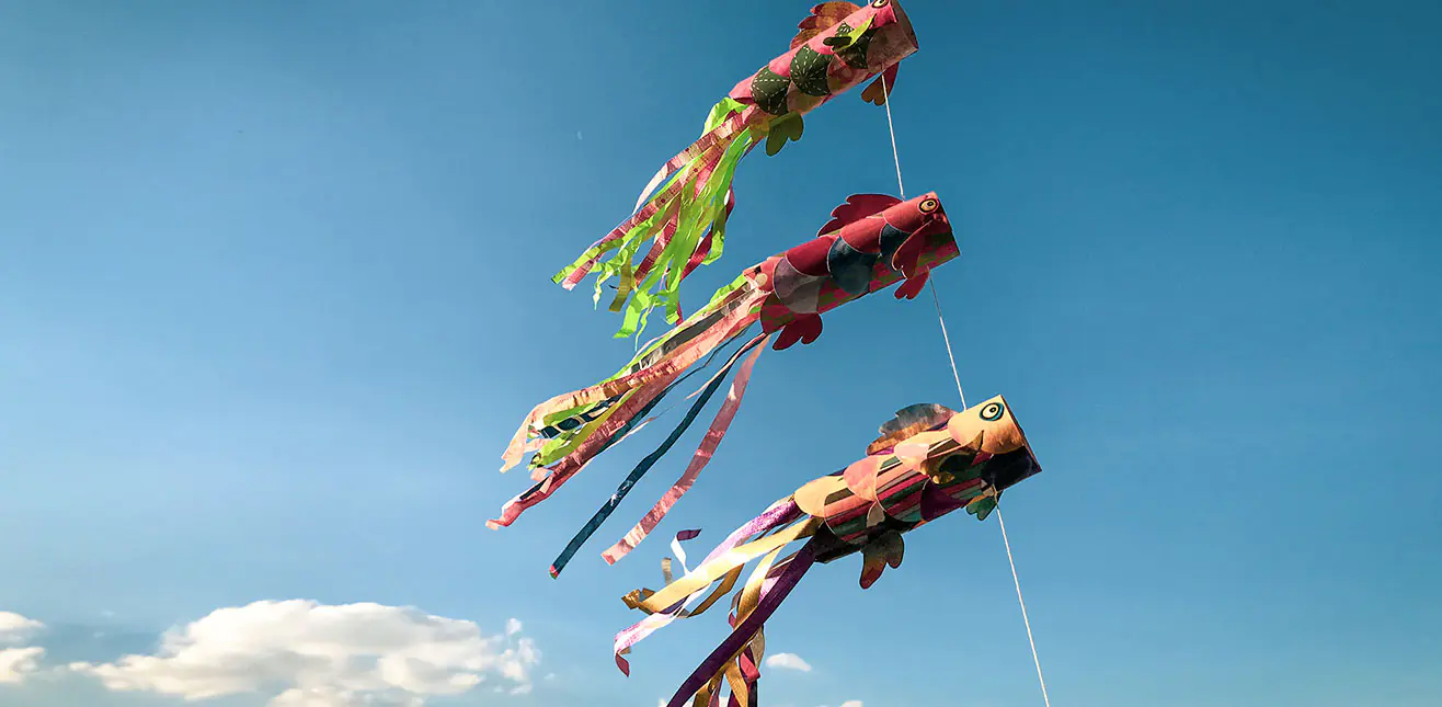 Koinobori: O Símbolo do Dia das Crianças
