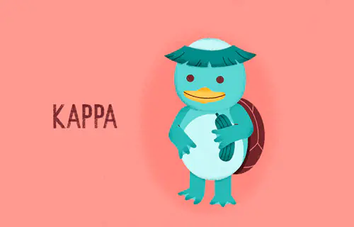  Yokai | Kappa: La Criatura con Tamaño de Niño y Carapazón de Tortuga