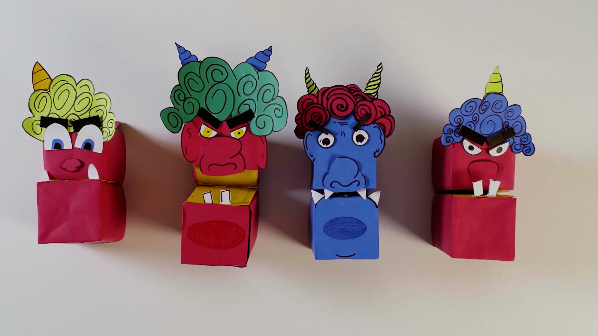 Aprende a crear una marioneta de Oni