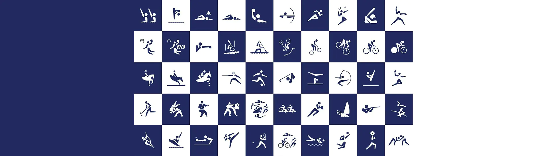 Símbolos innovadores del deporte | Proyecto gráfico de los Juegos Olímpicos