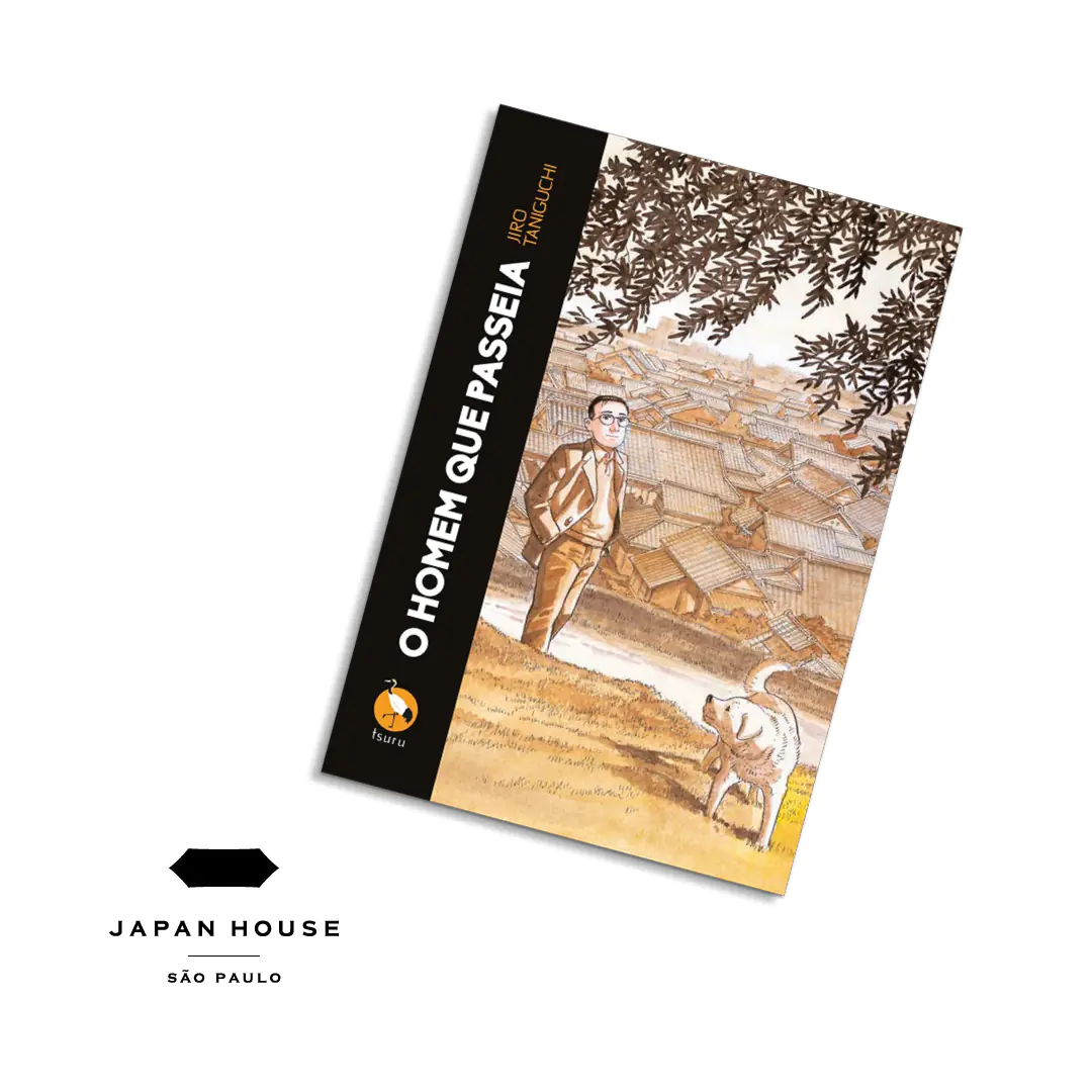 Capa do livro 'O homem que passeia'