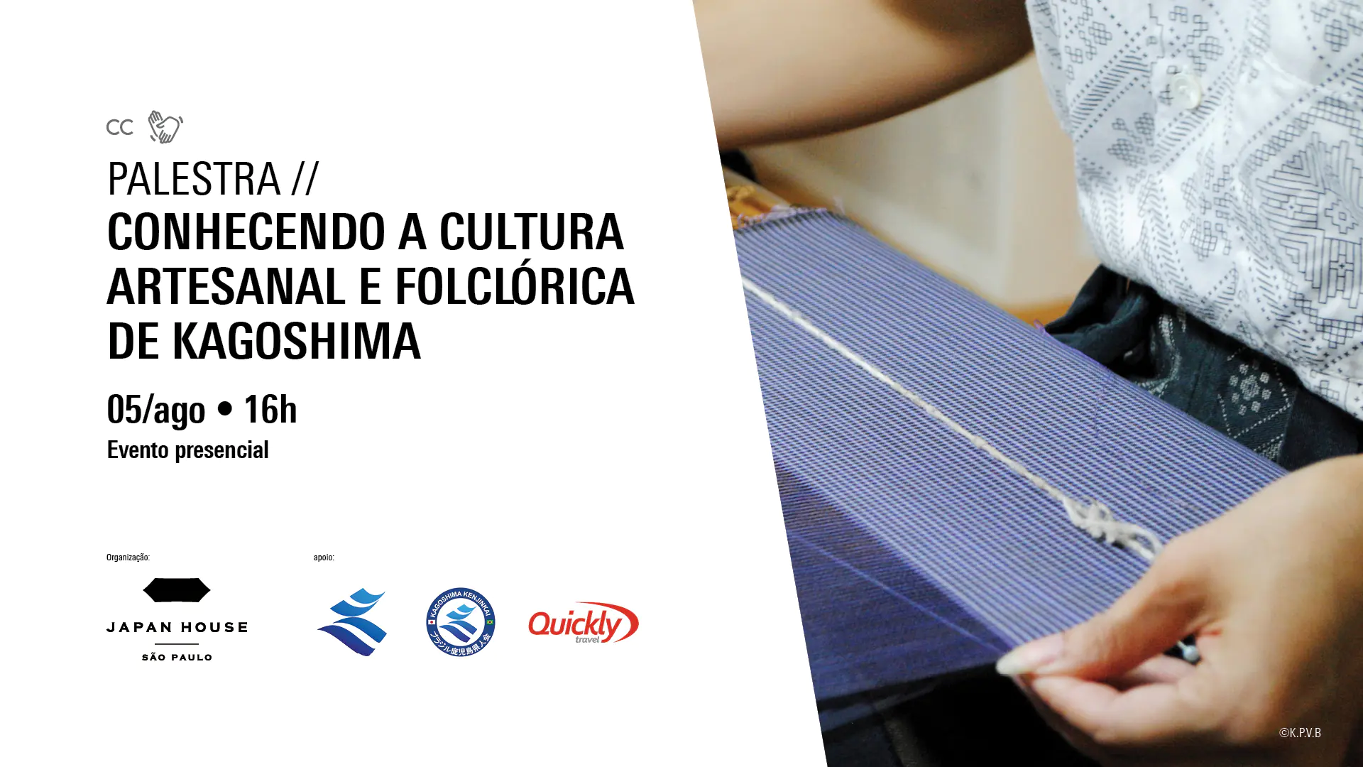 Palestra // Conhecendo a cultura artesanal e folclórica de Kagoshima