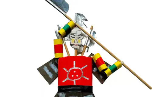  Oficina infantil // Itokarakuri: autômato de fios